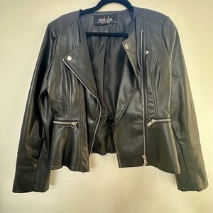 Mark Alan Black Leather Jacket